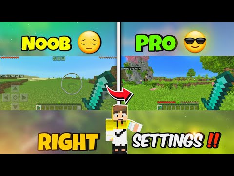 Moments BOY - Best Settings For Minecraft Pe 1.20 || best settings for minecraft || best settings for minecraft pe