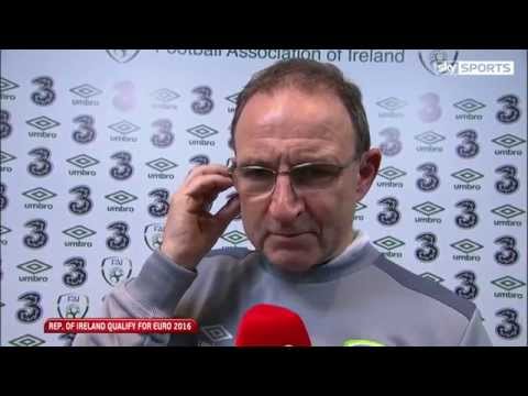 Rep of Ireland v Bosnia and Herzegovina - Post Match Interviews - Martin O'Neill (16/11/15)