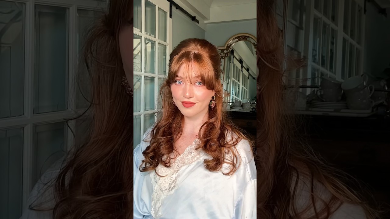 Half-up hairstyle… 60s inspired!!! #hairstyles #hair