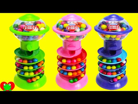 Gumball Banks LEARN Colors and Numbers with Gumballs