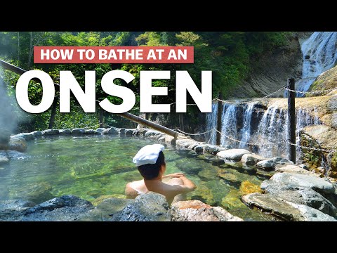 Bathing at a Japanese Hot Spring | Onsen Etiquette