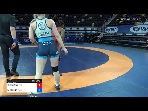 76 Kg Semifinal - Dymond Guilford, Titan Mercury Wrestling Club (TMWC) Vs Marlynne Deede, Twin Cit