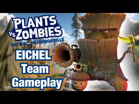 Die Eichel in voller Action | Multiplayer Team Gameplay | PvZ Battle for Neighborville | deutsch