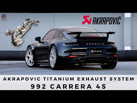 Full Akrapovic Titanium Exhaust System (992 Carrera 4S)