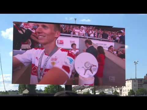 VFB vs. FWK - Public Viewing - Mannschaft Erhält Medaille (2017 live @ Wasen - Stuttgart)