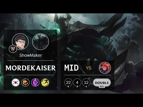Mordekaiser Mid vs Zoe - KR Challenger Patch 9.24