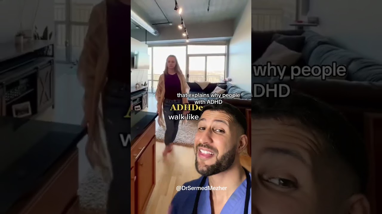 Weaving Around Objects? This is the ADHD Walk #coordination