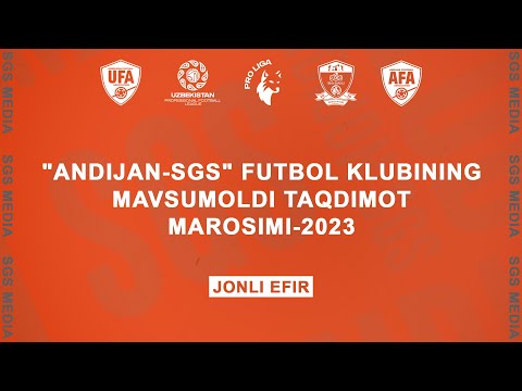 "Andijon-SGS" futbol klubining mavsum oldi taqdimot marosimi-2023 | JONLI EFIR