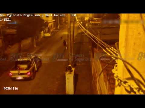 Detenidos por el robo de una rueda de vehículo detectado por videovigilancia