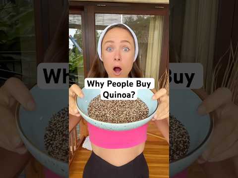 I Didn't Understand Why People Buy Quinoa #recipe #food #quinoarecipes a