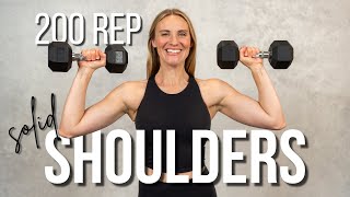 15 min. SOLID SHOULDERS Strength Training