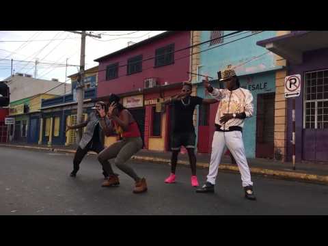 Monkey Marc - "No Surrender" behind the scenes in Kingston Jamaica - Dancehall choreography.