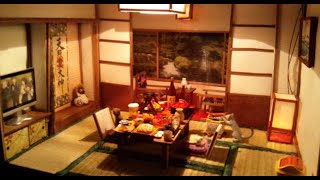 DIY Miniature Traditional Japanese hotel 木製ミニチュア旅館