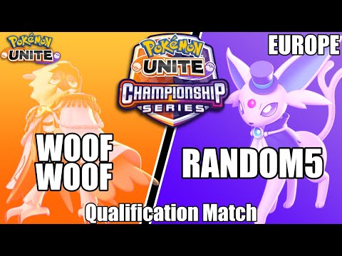 Woof Woof vs Random5's - PUCS EU April Qualification Match - Pokemon Unite Tournament