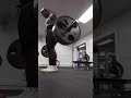 No STRAPS Behind the back DEADLIFT 405 lbs × 8 reps bw 211