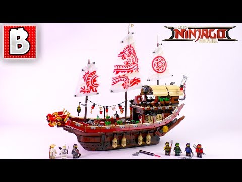 LEGO Ninjago Movie Destiny's Bounty 70618! | Unbox Build Time Lapse Review