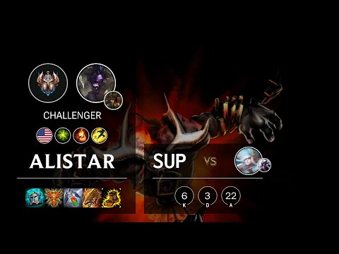 Alistar Support vs Janna - NA Challenger Patch 10.15