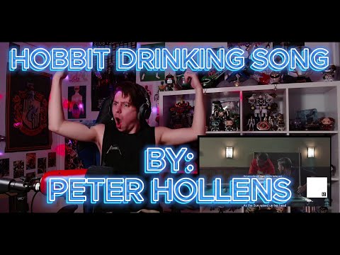 THIS WAS EPIC!!!!! Blind reaction to Peter Hollens - Hobbit Drinking Medley
