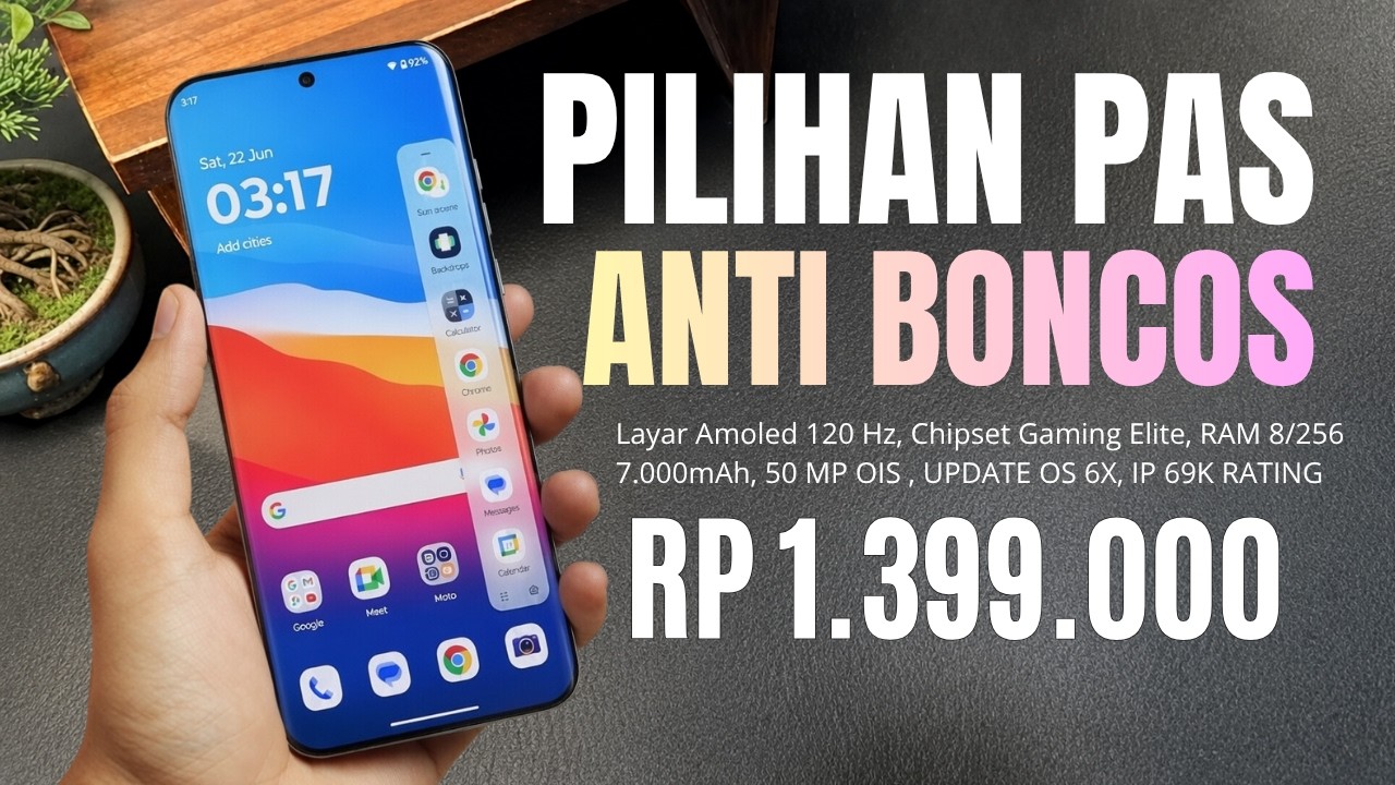 MURAH TAPI MEWAH‼️RAM 8/256 GB, 7000MAH - HP 1 JUTAAN TERBAIK DAN TERBARU 2026