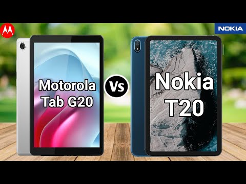 Motorola Tab G20 vs Nokia T20
