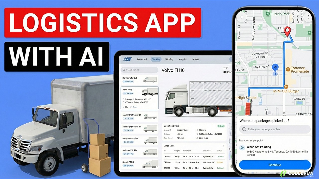 How to Build a Logistics App in 2026 | How to Build a Logistics Platform in 2026