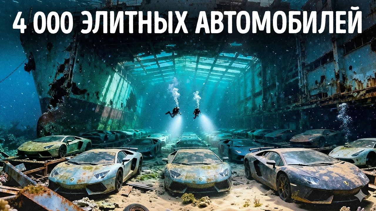 Как автомобили на сумму $500 миллионов оказались под водой
