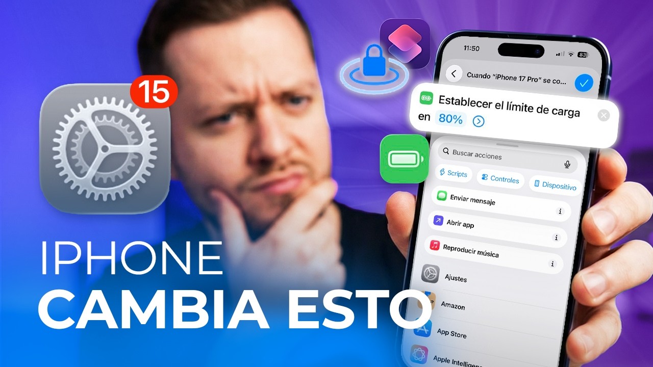 15 AJUSTES que debes CAMBIAR en tu iPhone YA