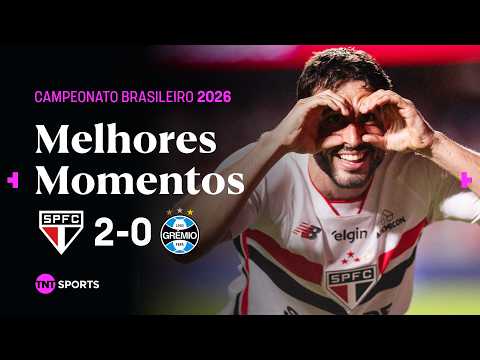 CALLERI MARCA EM CONTRA-ATAQUE PERFEITO, LUCAS CRAVA E LUCIANO ERRA PÊNALTI | SÃO PAULO 2X0 GRÊMIO