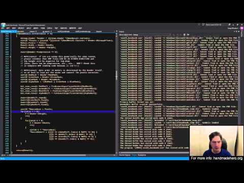 Handmade Hero Day 038 - Basic Linear Bitmap Blending