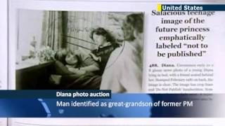 Princess Diana's mystery man: unseen photo of young princess with admirer up for auction