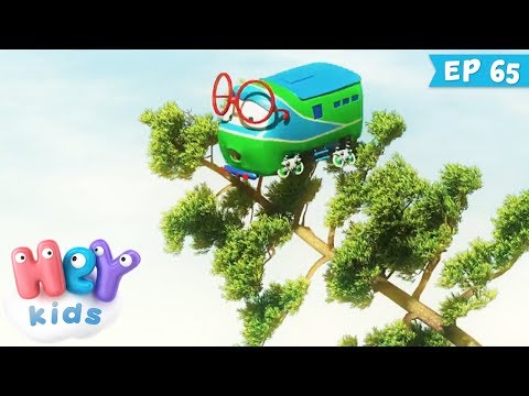 Trenulețele 🚂 Copacul magic - Desen animat (ep. 65) | HeyKids