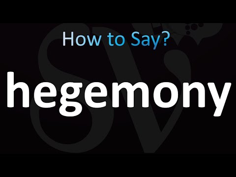How to Pronounce Hegemony (Correctly!)