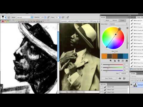 Jazz Hands - Digital Painting Demo