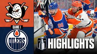 Ducks vs. Oilers | NHL Playoff Highlights | Game 1 | April 20, 2026