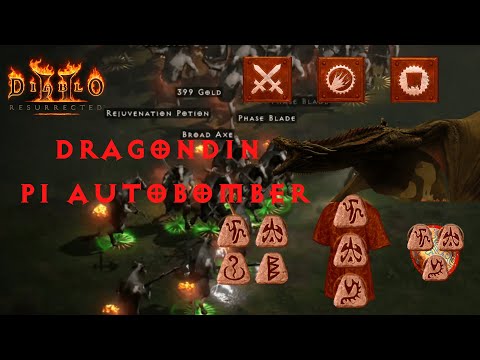 Dragondin - P1 Autobomber! - Davor fürchtet sich selbst Daenerys Targaryen! D2R Guide [2.5]