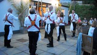 preview picture of video 'Cardiff Morris dance Ty Coch Caerdydd in Pentyrch, 16th July 2013.'