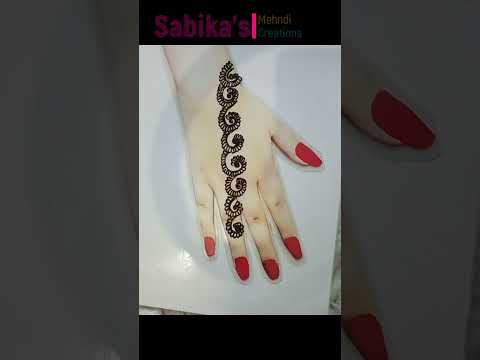 Latest Mehndi Design 2023 #shorts #mehndi