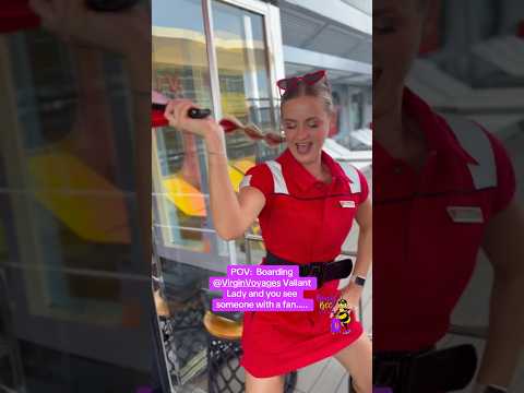 Embarkation day is always fun when the crew has their boots on the ground!  @VirginVoyages