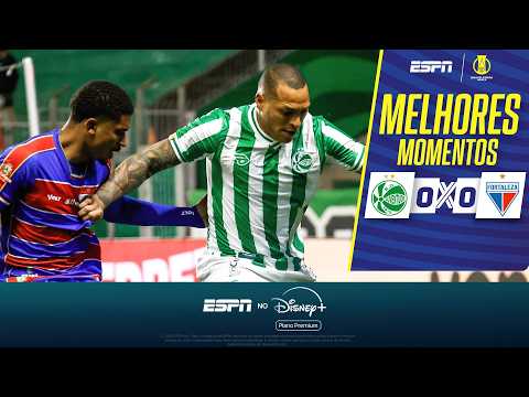 Gols e lances de Juventude-RS x Fortaleza