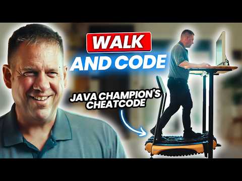 Java Legend Dr. Heinz Kabutz Reveals Why He Codes on the Manual Walkolution  2 Treadmill Desk