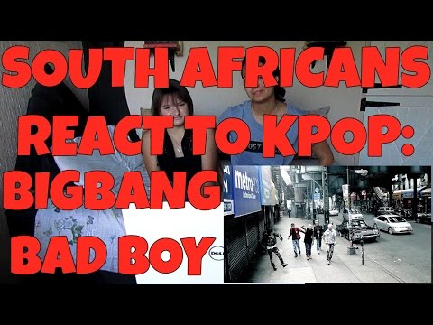 SOUTH AFRICANS REACT TO KPOP (non-kpop fan): BIGBANG - BADBOY (SWAG)