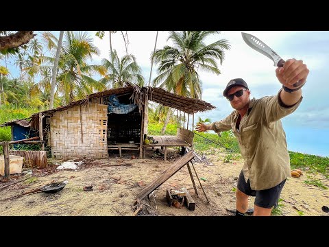 REFUGIO DE SUPERVIVENCIA - Comiendo lo que Sea que Atrape. Refugio Increíble