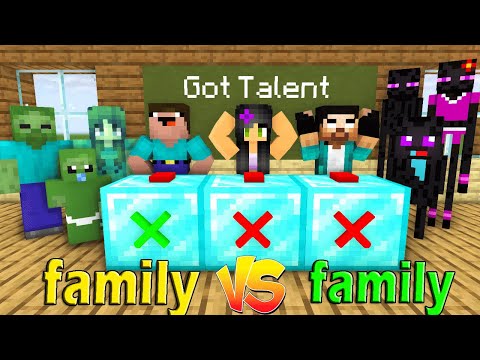 Monster School : Minecraft Got Talent - Funny Minecraft Animations