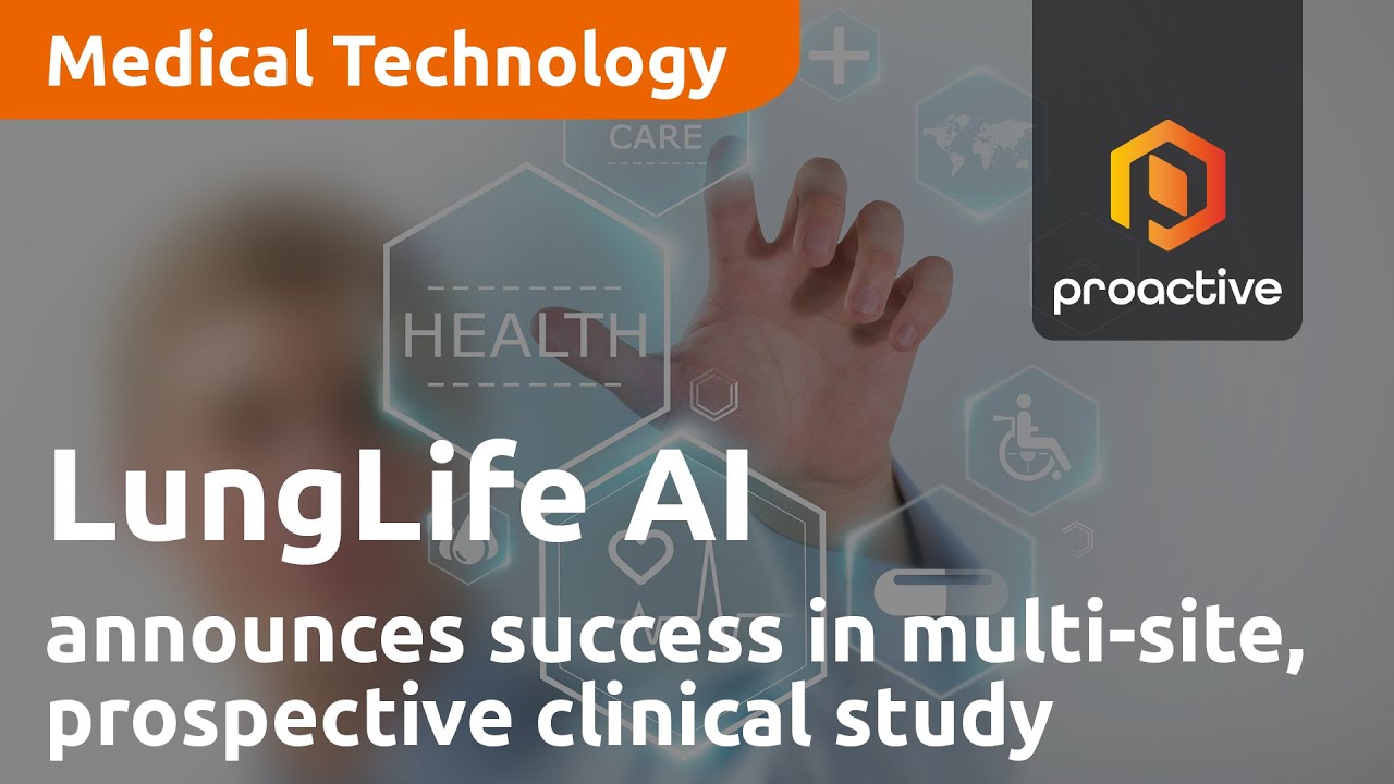 LungLife AI announces success in Validation of LungLB in multi-site, prospective clinical study