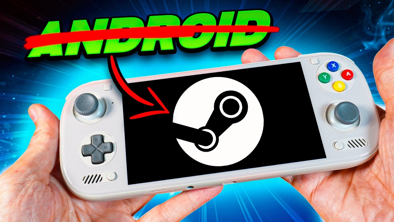 Microsoft NO quiere que veas este video:  "Steam OS" en ARM es BRUTAL