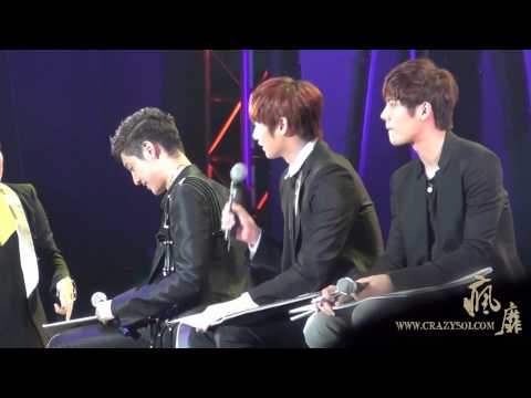 [Crazy501]110607 KHJ 1st Mini Album Break Down Showcase HJ&YS&KJ Part2