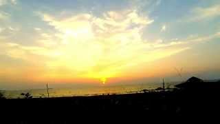 preview picture of video 'Goa Time Lapse Sunset'