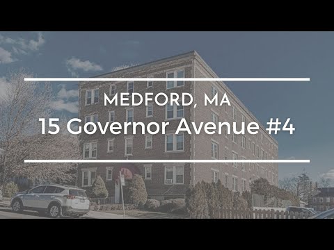 15 Governors Avenue #4, Medford, MA | Apartment Video Tour