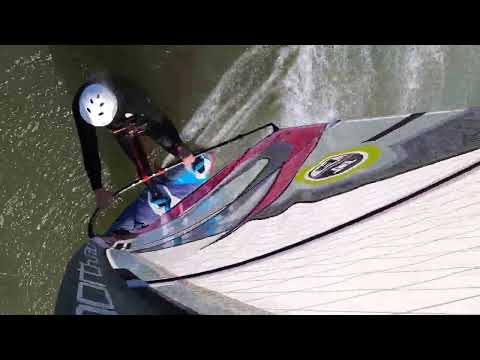 Wave board on flat water? - Fanatic Mamba 104 early planing wave board
