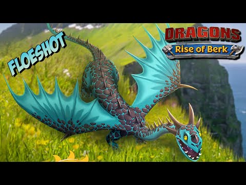Unique FLOESHOT (Grappler Grounder Dragon) Max level 175 Titan | Dragons: Rise Of Berk